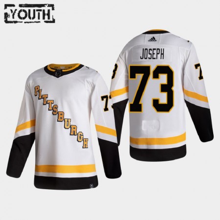 Børn NHL Pittsburgh Penguins Trøje Pierre-Olivier Joseph 73 2020-21 Reverse Retro Authentic